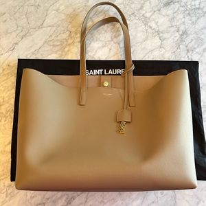 YSL Taupe Tote bag - New